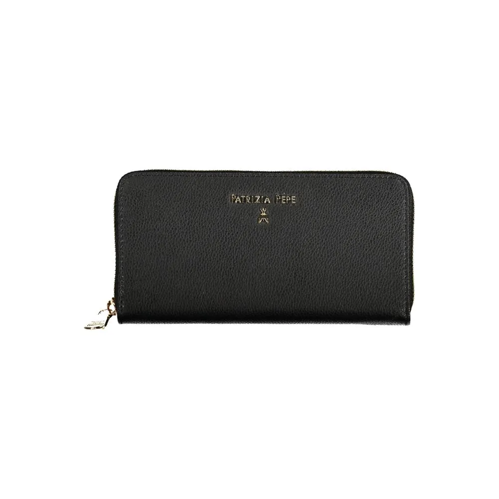 Black Leather Wallet sold by Louxly