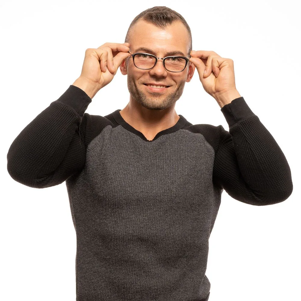 Black Unisex Optical Frames sold by Louxly product image thumbnail 5