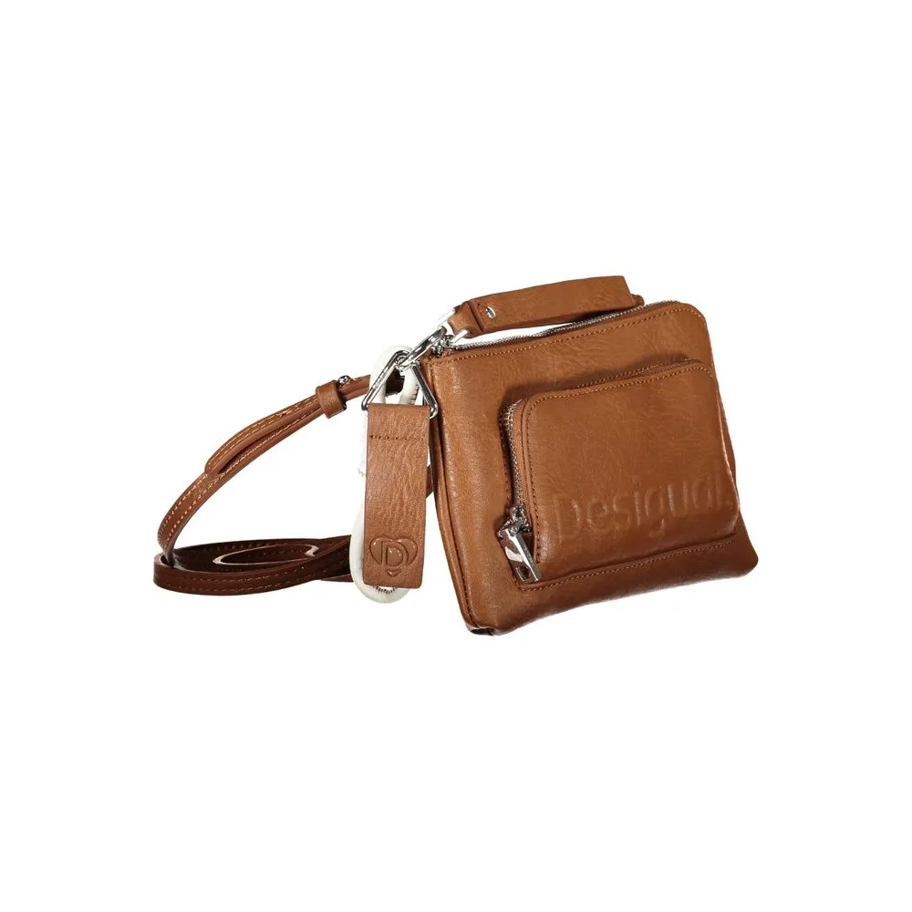 Brown Polyethylene Handbag sold by Louxly product image thumbnail 3