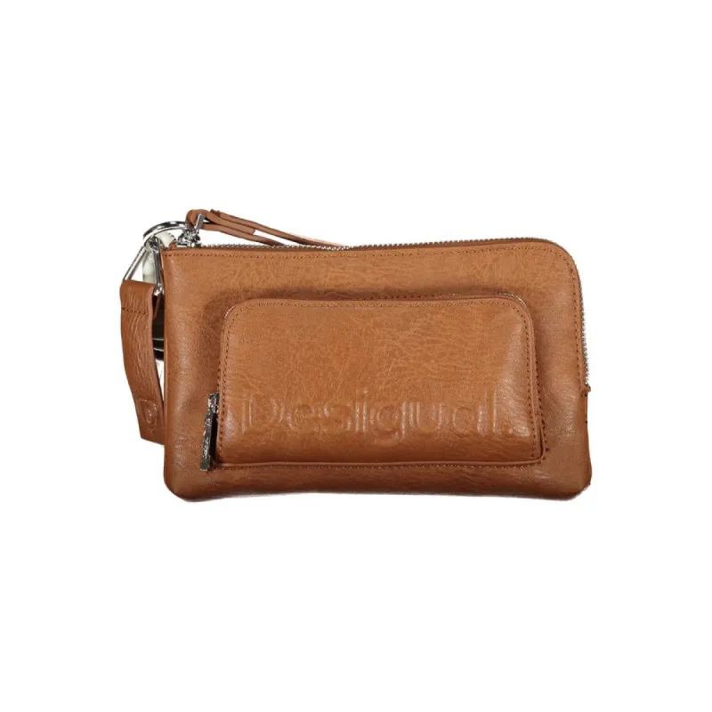 Brown Polyethylene Handbag sold by Louxly
