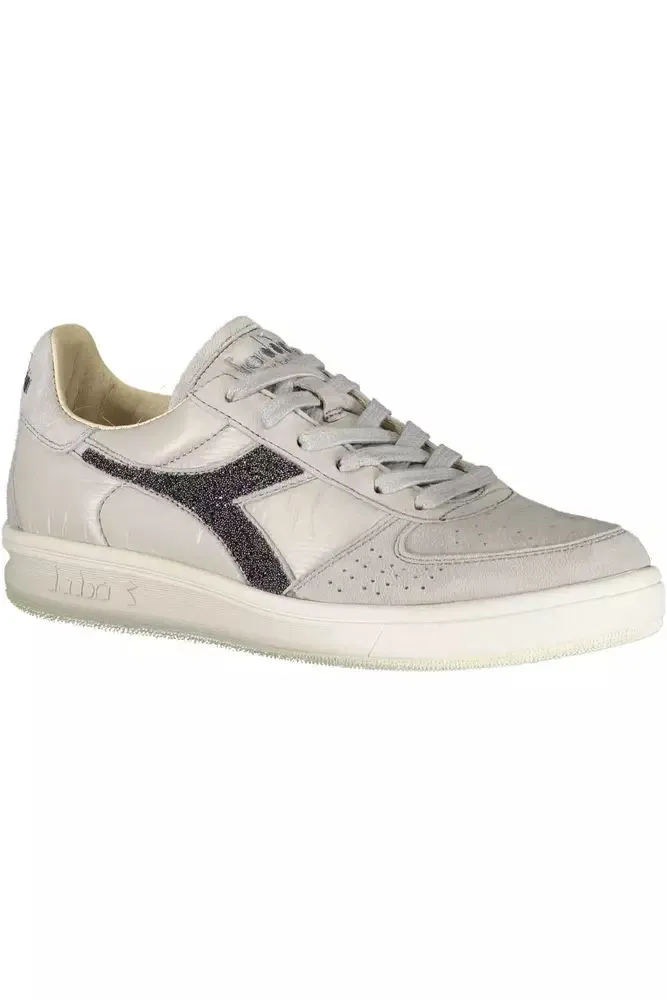 Gray Leather Women Sneaker sold by Louxly product image thumbnail 2