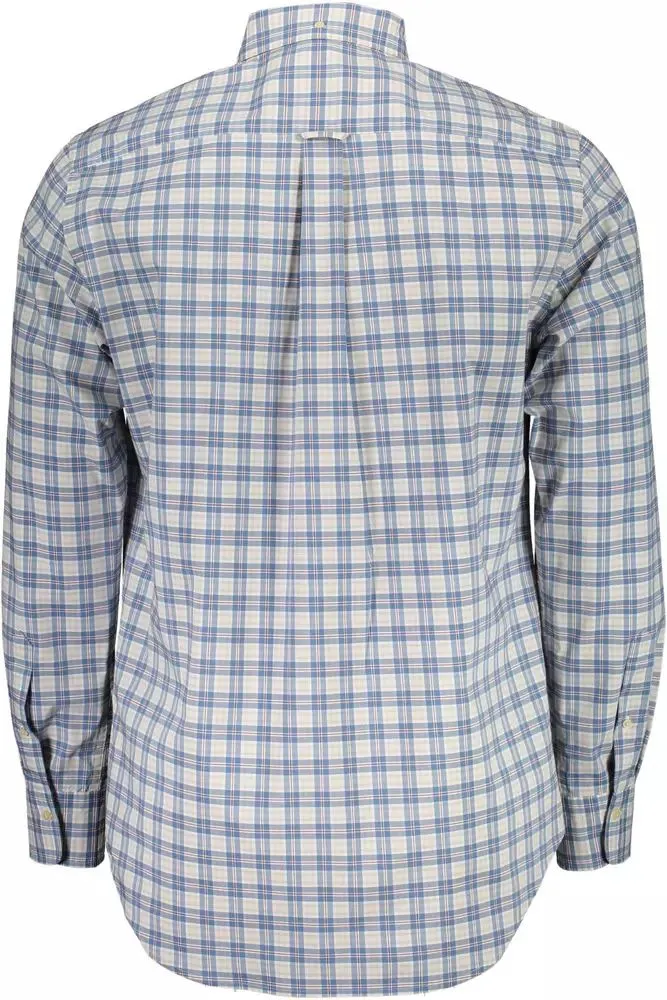 Blue Cotton Men Shirt sold by Louxly product image thumbnail 2