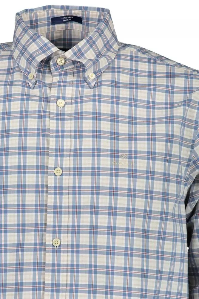 Blue Cotton Men Shirt sold by Louxly product image thumbnail 3