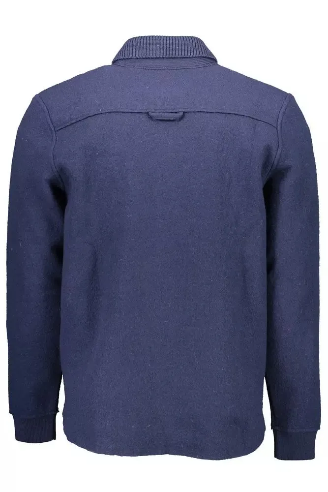 Blue Wool Men Sweater sold by Louxly product image thumbnail 2