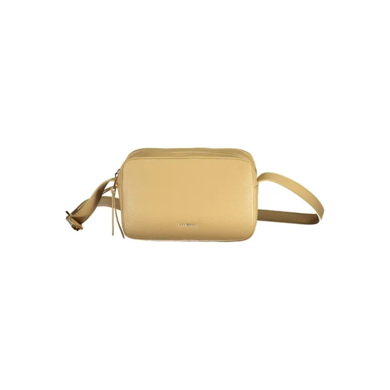 Beige Leather Handbag sold by Louxly
