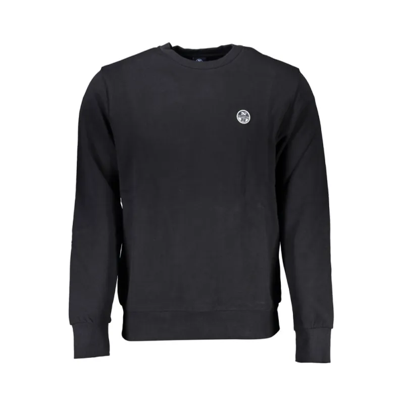 Black Cotton Sweater sold by Louxly
