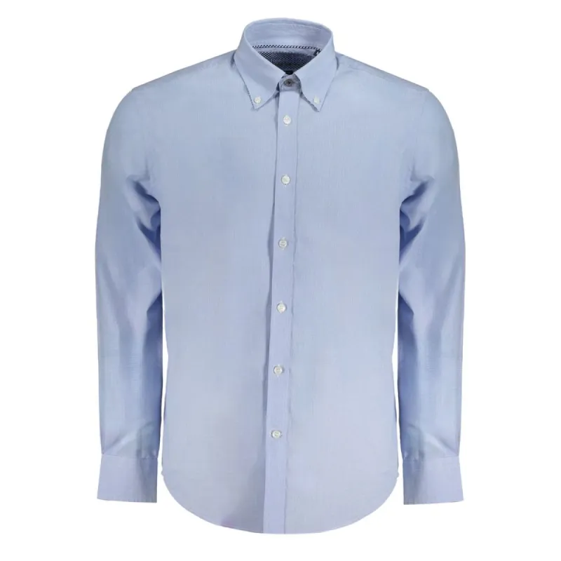 Light Blue Cotton Shirt sold by Louxly