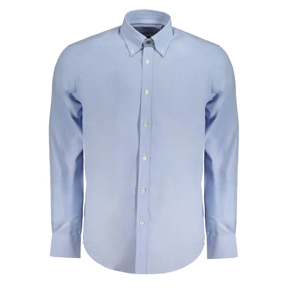 Light Blue Cotton Shirt sold by Louxly