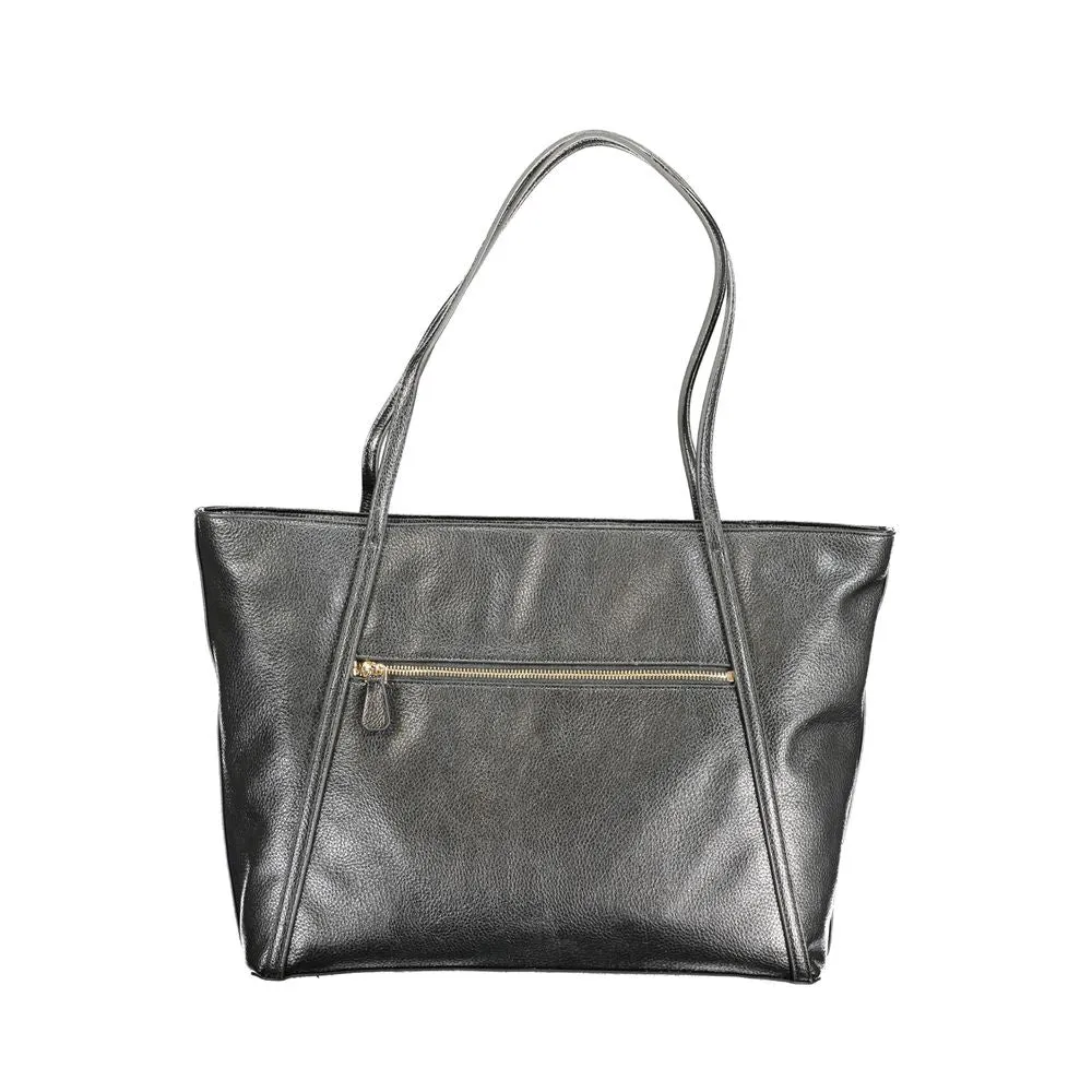 Black Polyethylene Handbag sold by Louxly product image thumbnail 2