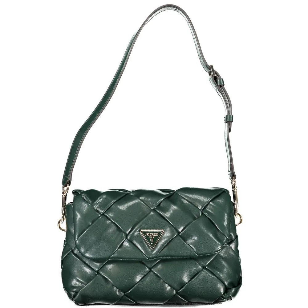 Green Polyethylene Handbag sold by Louxly