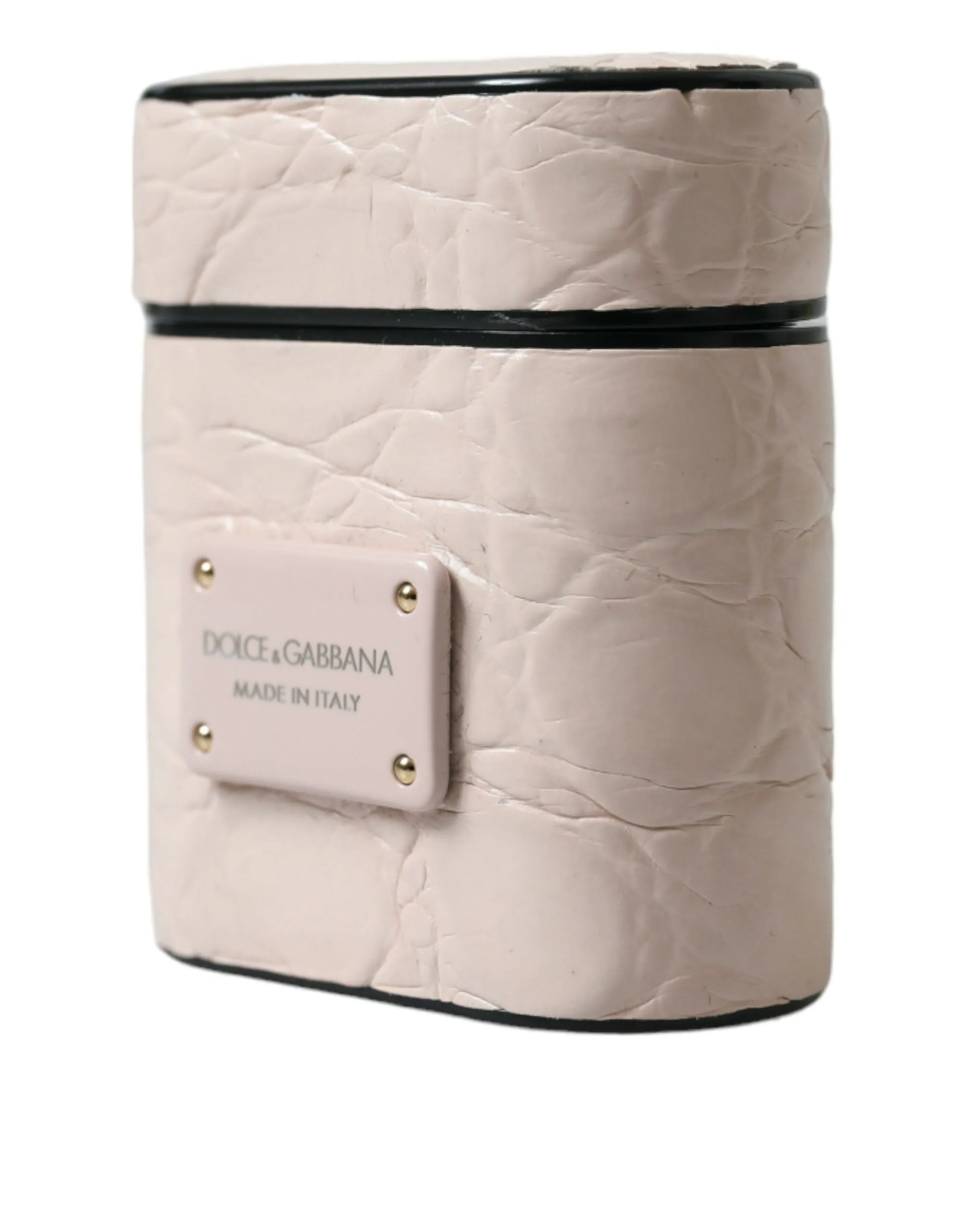 Elegant Light Pink Leather Airpod Case sold by Louxly product image thumbnail 2