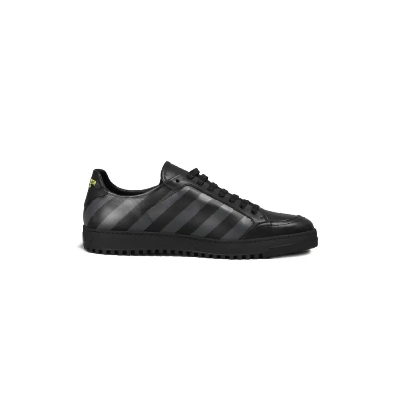 Black Calfskin Women Sneaker sold by Louxly