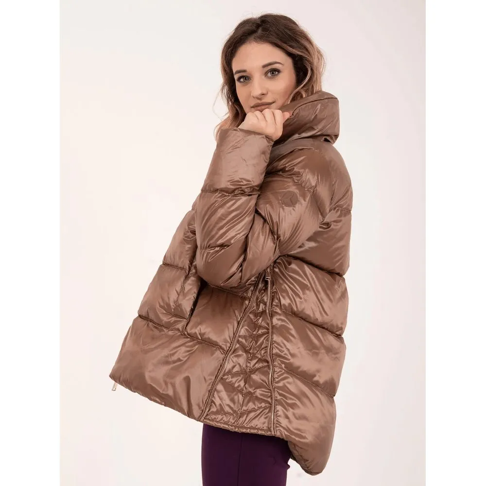 Brown Polyester Jackets & Coat sold by Louxly product image thumbnail 4