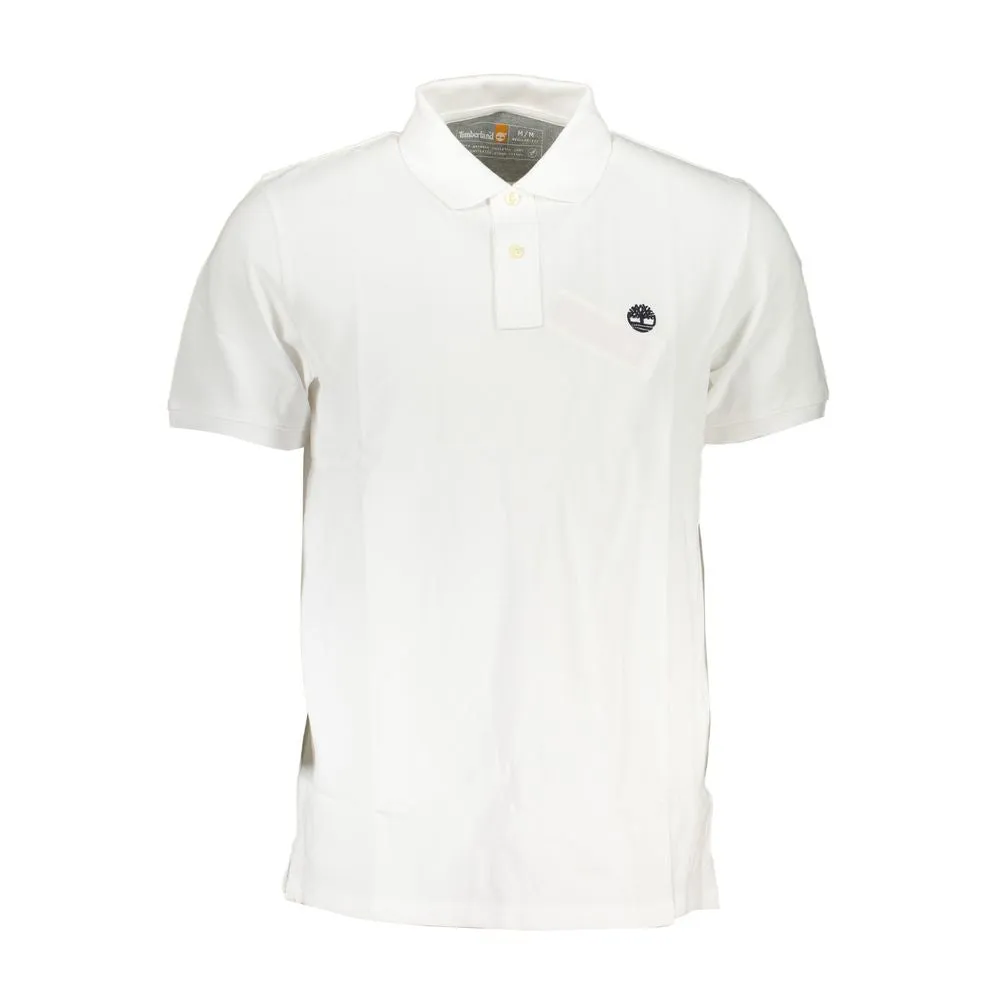 White Cotton Polo Shirt sold by Louxly