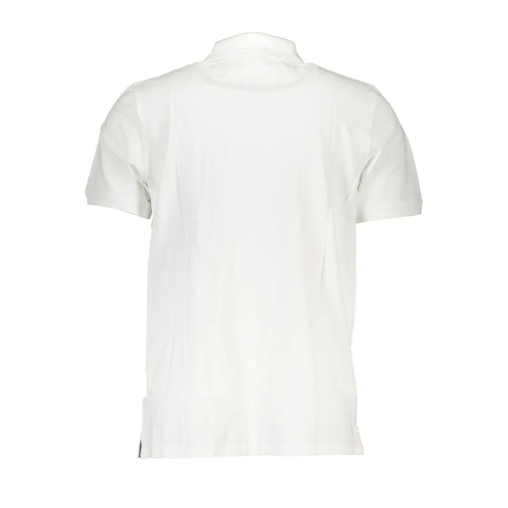 White Cotton Polo Shirt sold by Louxly product image thumbnail 2