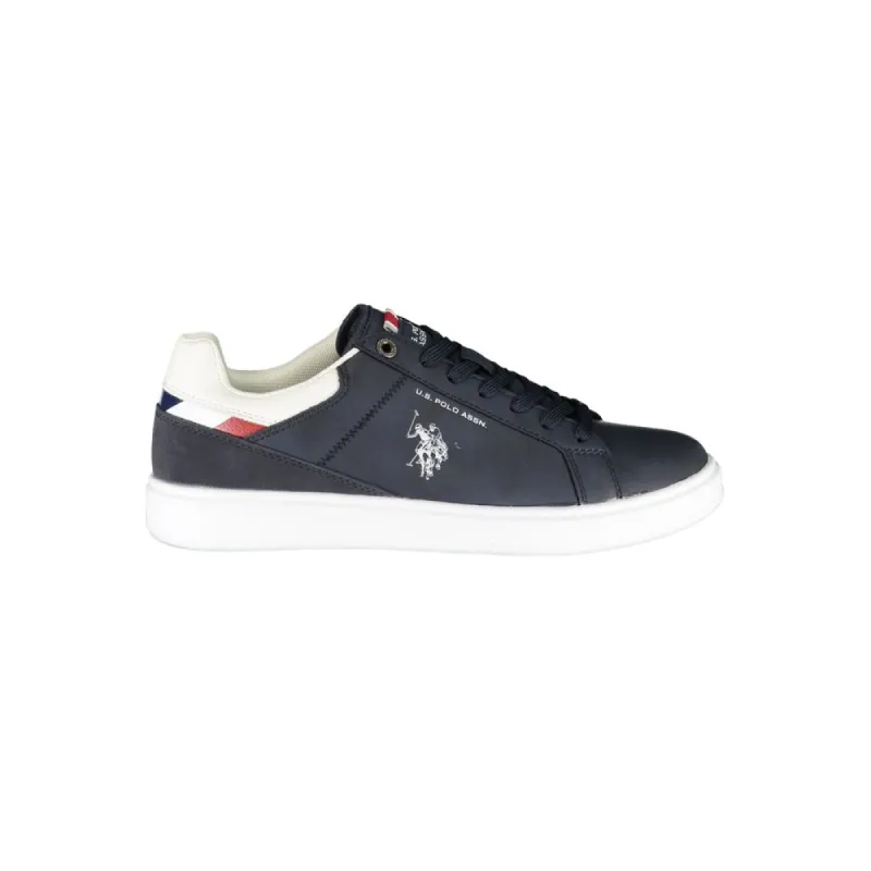 Sleek Blue Lace-Up Athletic Sneakers sold by Louxly