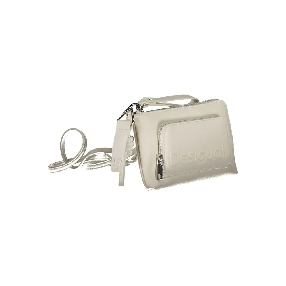 White Polyethylene Handbag sold by Louxly product image thumbnail 3