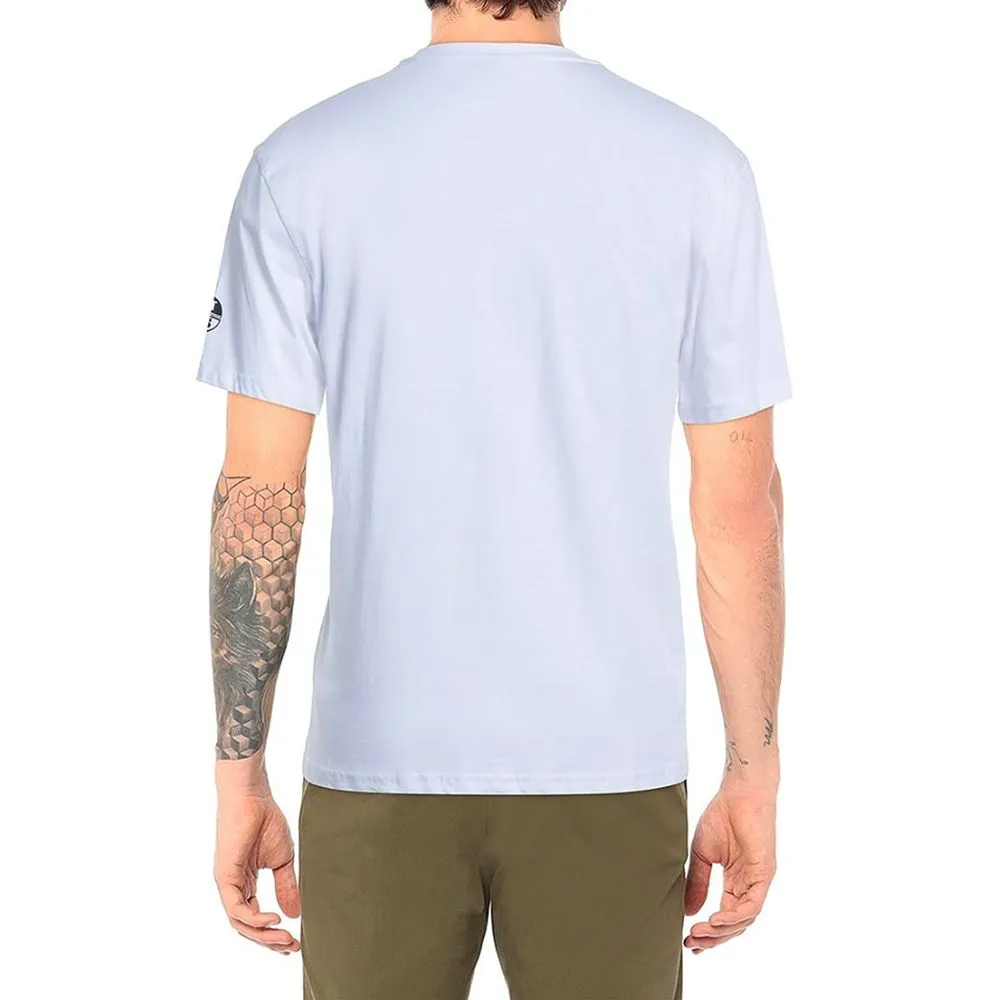 Pristine White Rubber Logo Tee sold by Louxly product image thumbnail 2