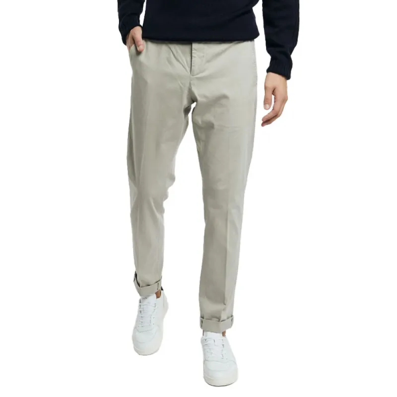 Chic Gray Gaubert Chino Trousers sold by Louxly