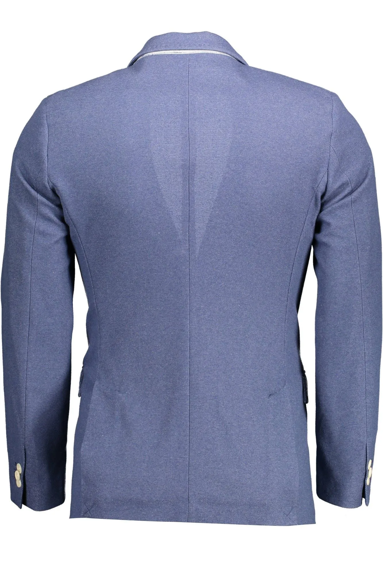 Blue Polyester Men Jacket sold by Louxly product image thumbnail 2