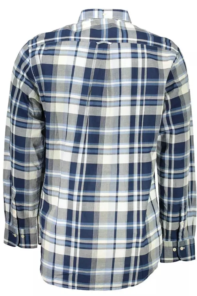 Blue Cotton Men Shirt sold by Louxly product image thumbnail 2