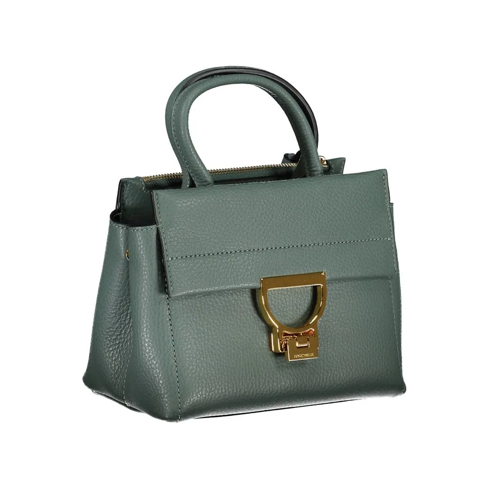 Green Leather Handbag sold by Louxly product image thumbnail 3