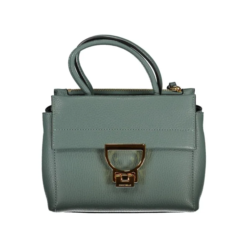 Green Leather Handbag sold by Louxly