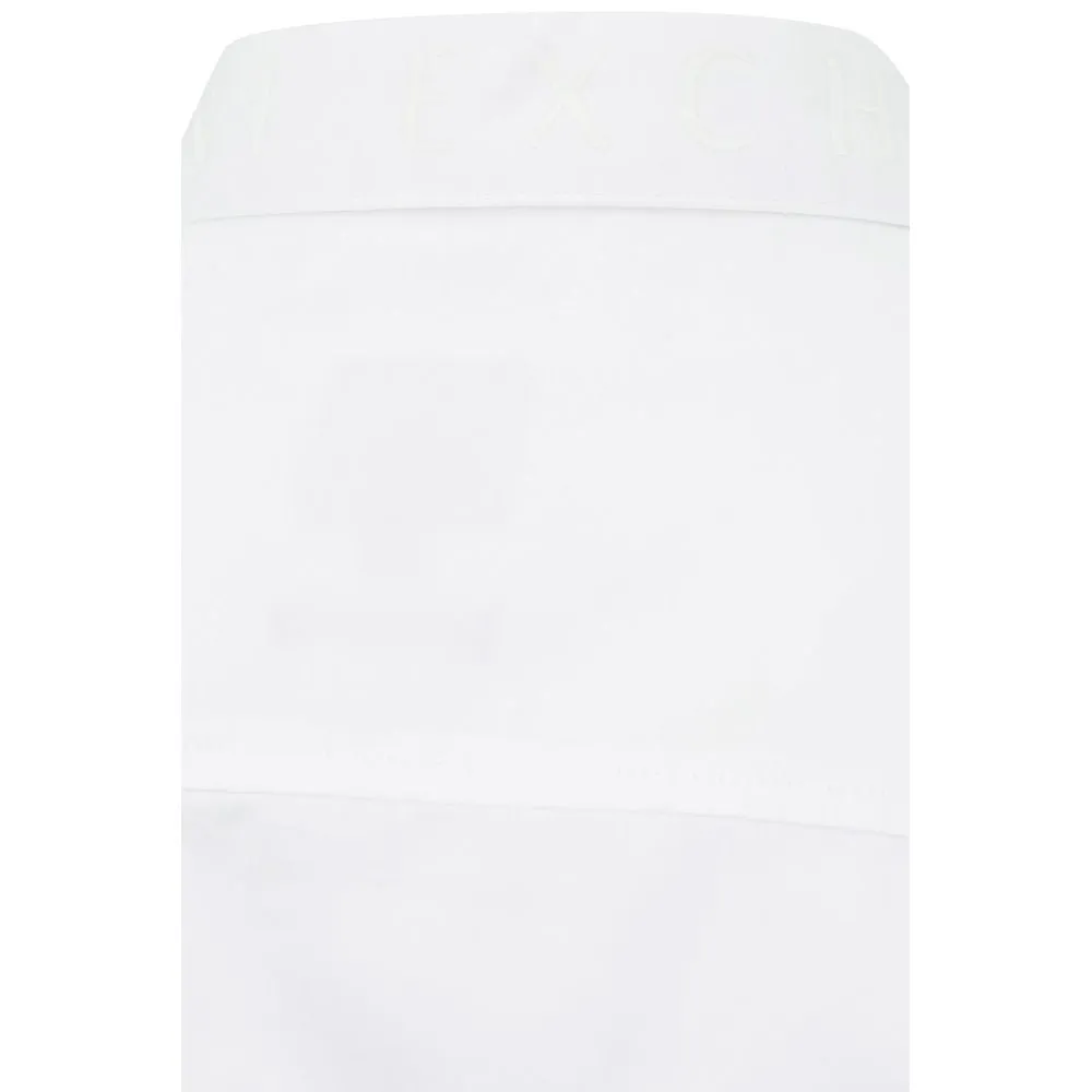 Elegant White Cotton Shirt for Men sold by Louxly product image thumbnail 4