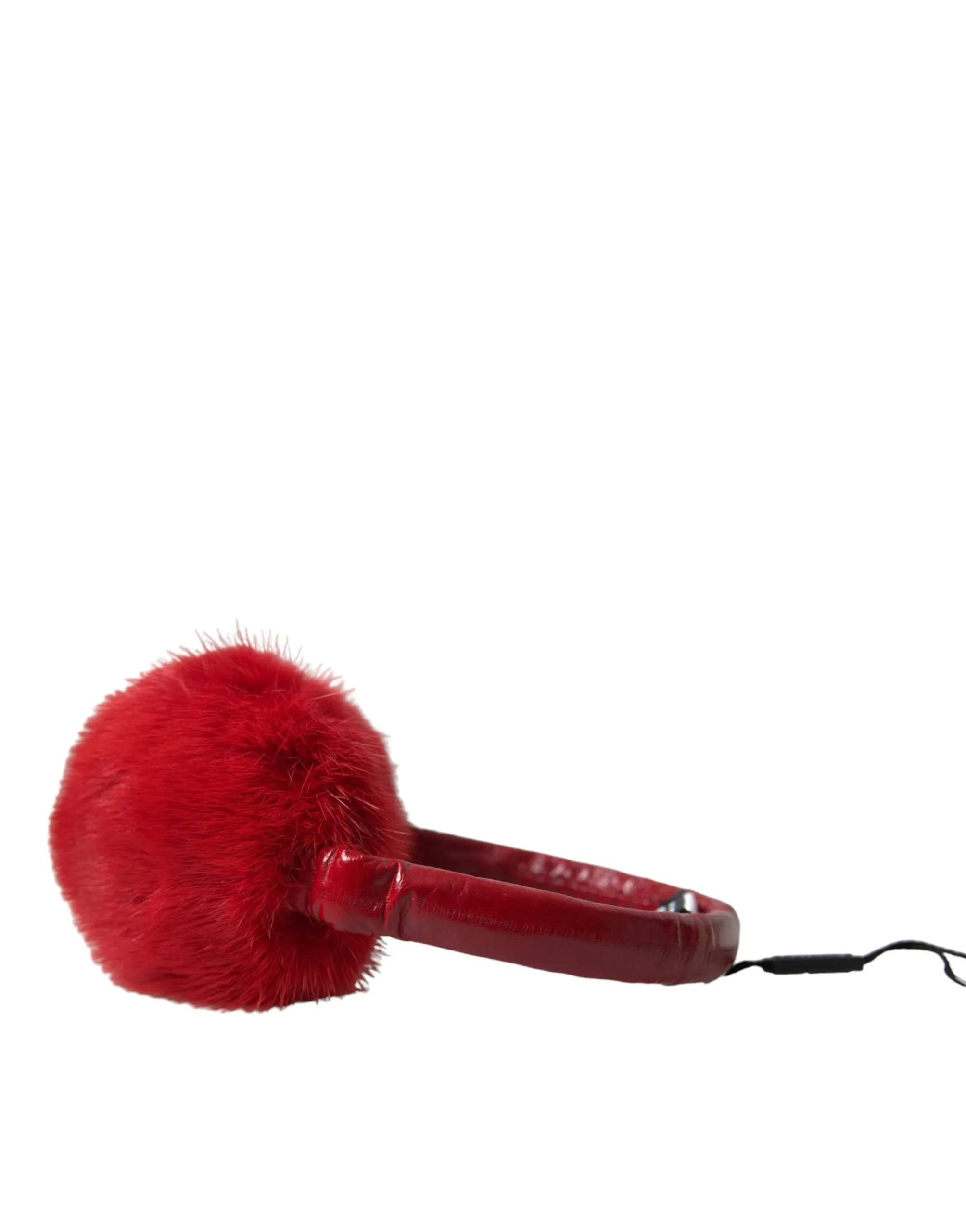 Red Mink Fur Elegance Ear Muffs sold by Louxly product image thumbnail 3
