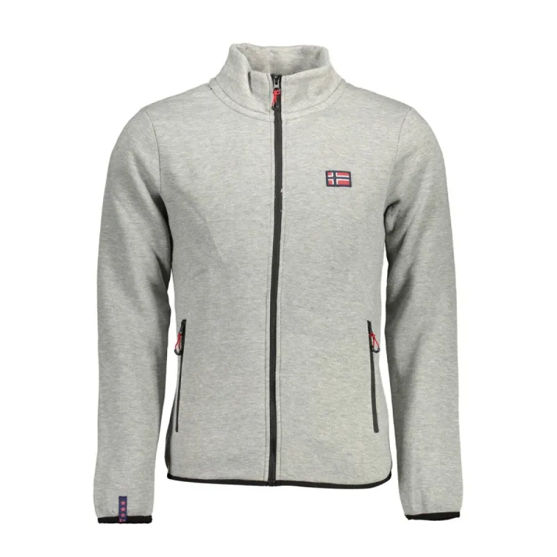 Gray Cotton Men Sweater sold by Louxly