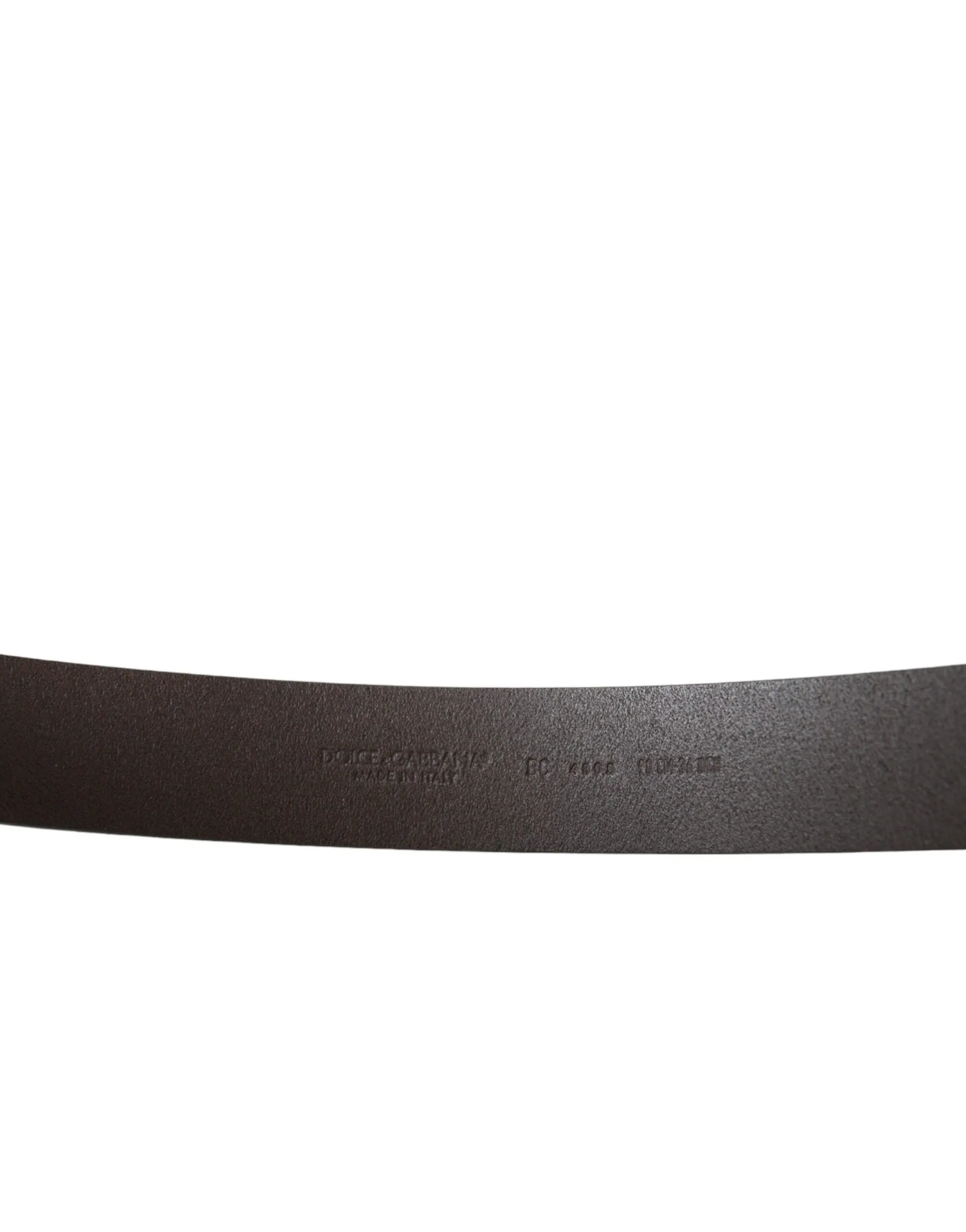 Elegant Dark Brown Leather Belt sold by Louxly product image thumbnail 5
