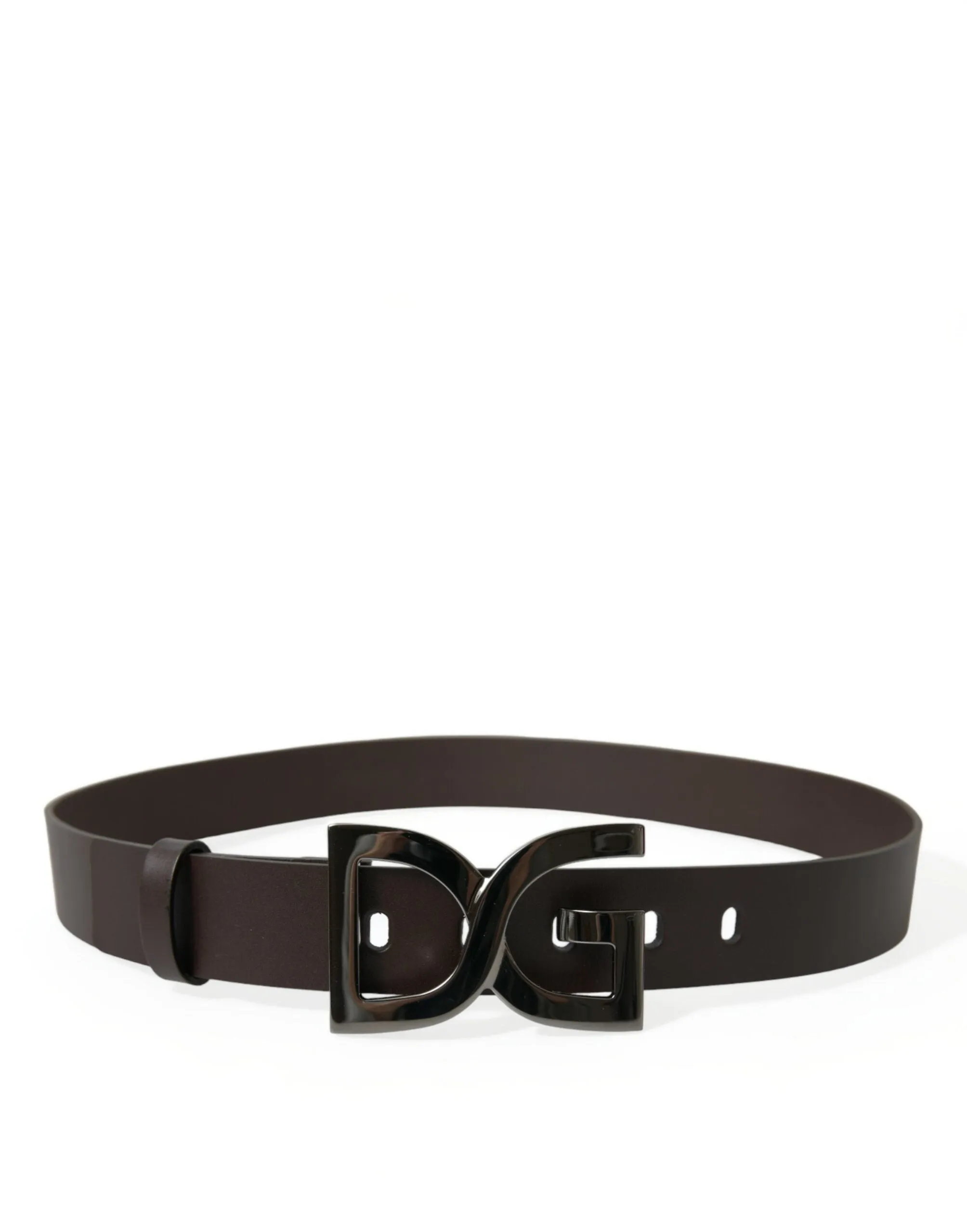 Elegant Dark Brown Leather Belt sold by Louxly product image thumbnail 2