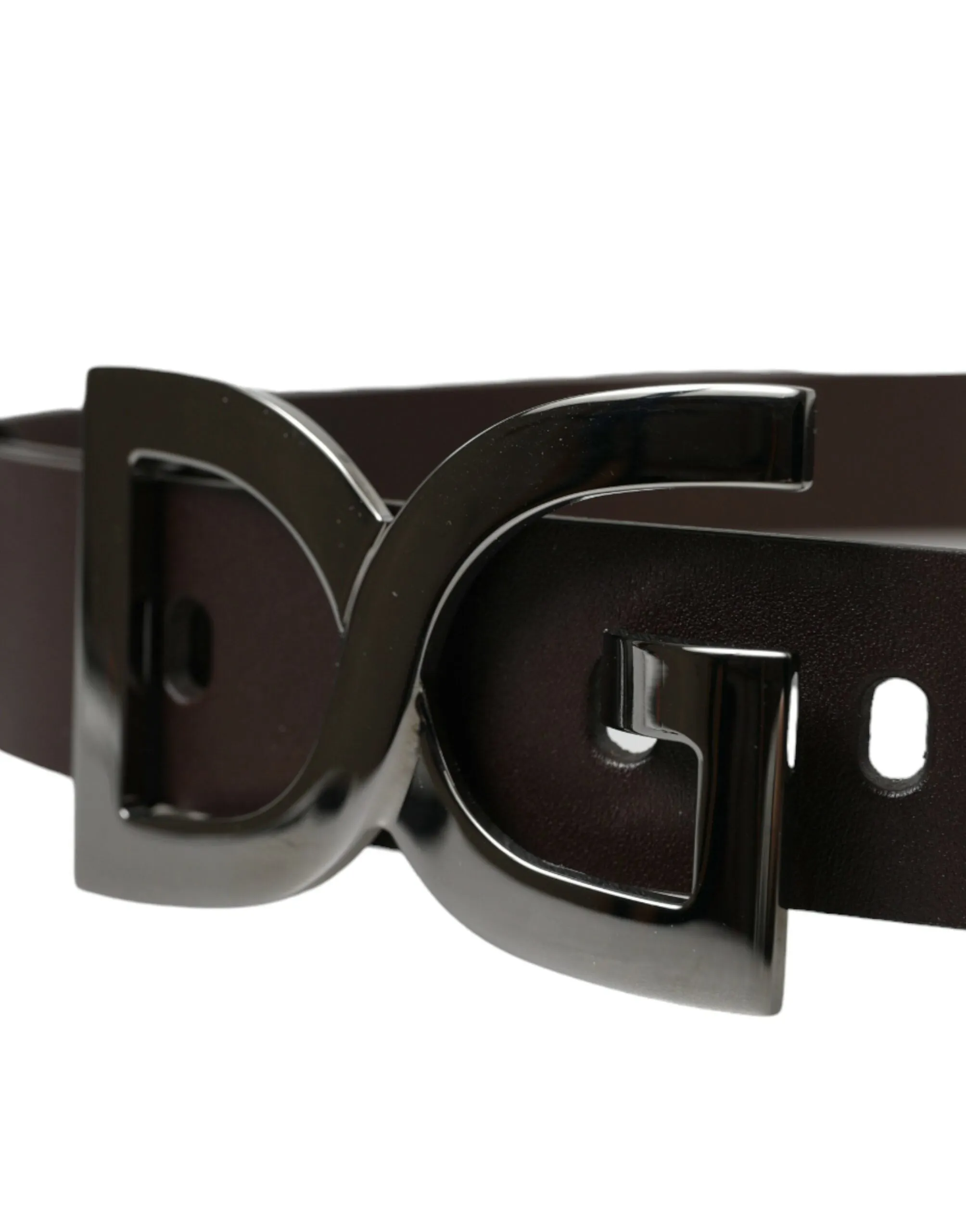 Elegant Dark Brown Leather Belt sold by Louxly product image thumbnail 3