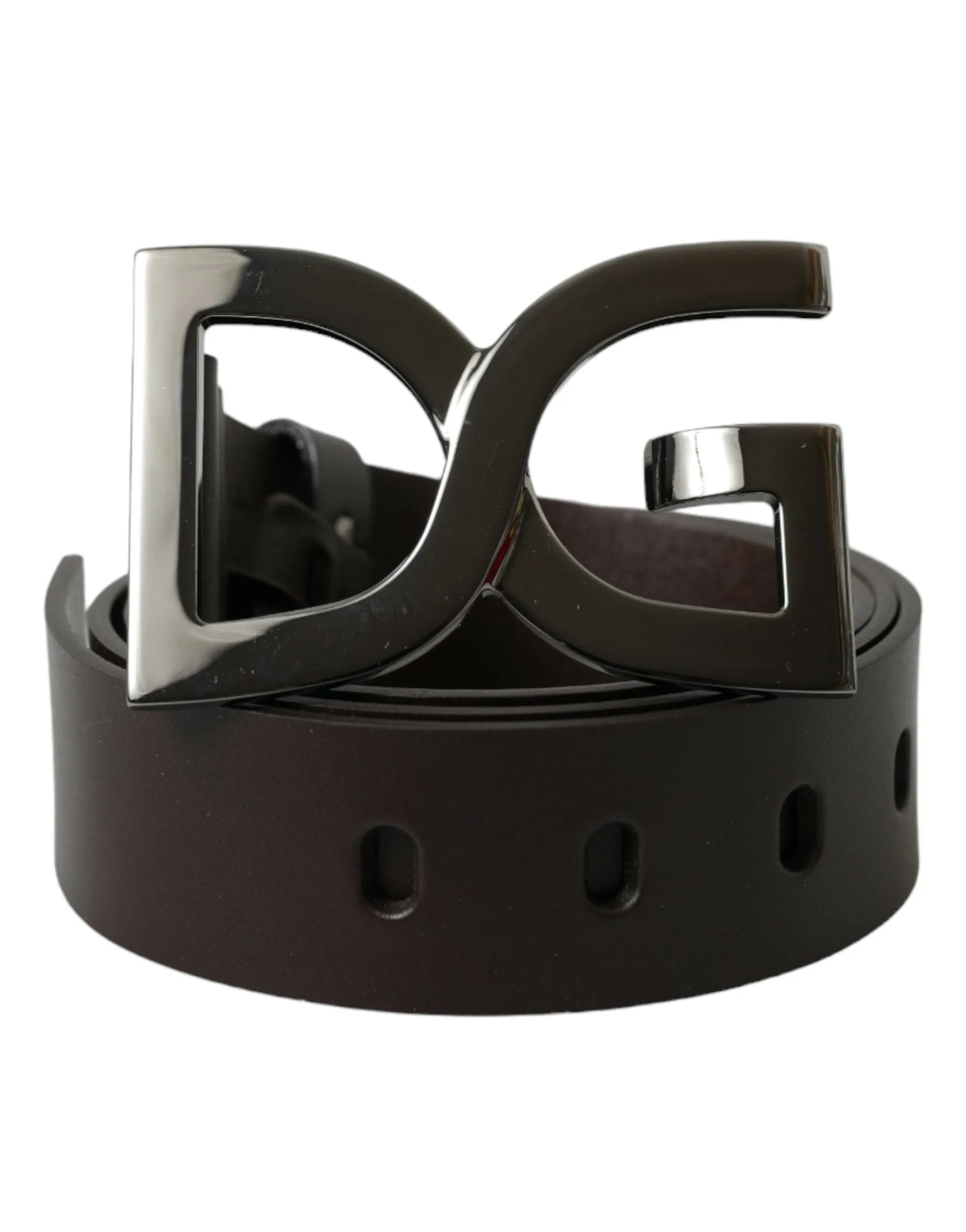 Elegant Dark Brown Leather Belt sold by Louxly