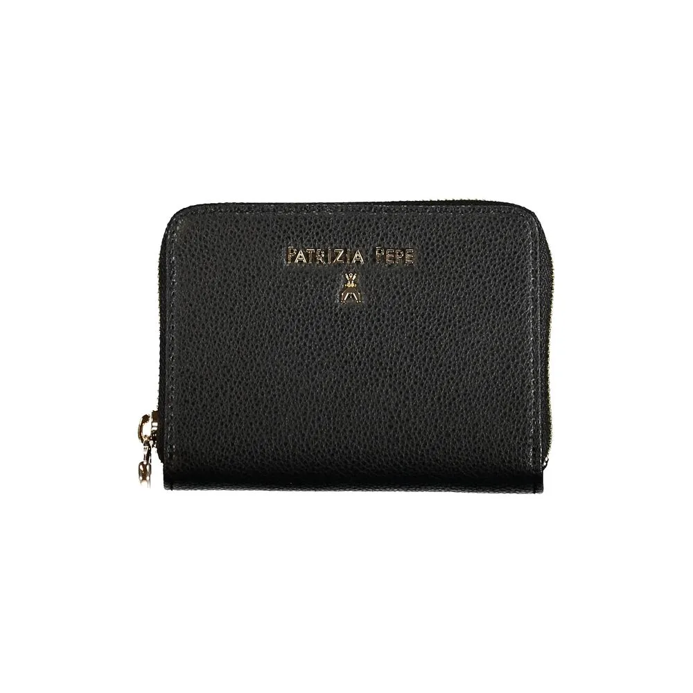 Black Leather Wallet sold by Louxly