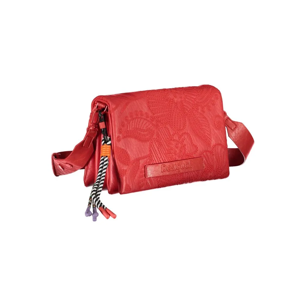 Red Polyethylene Handbag sold by Louxly product image thumbnail 3