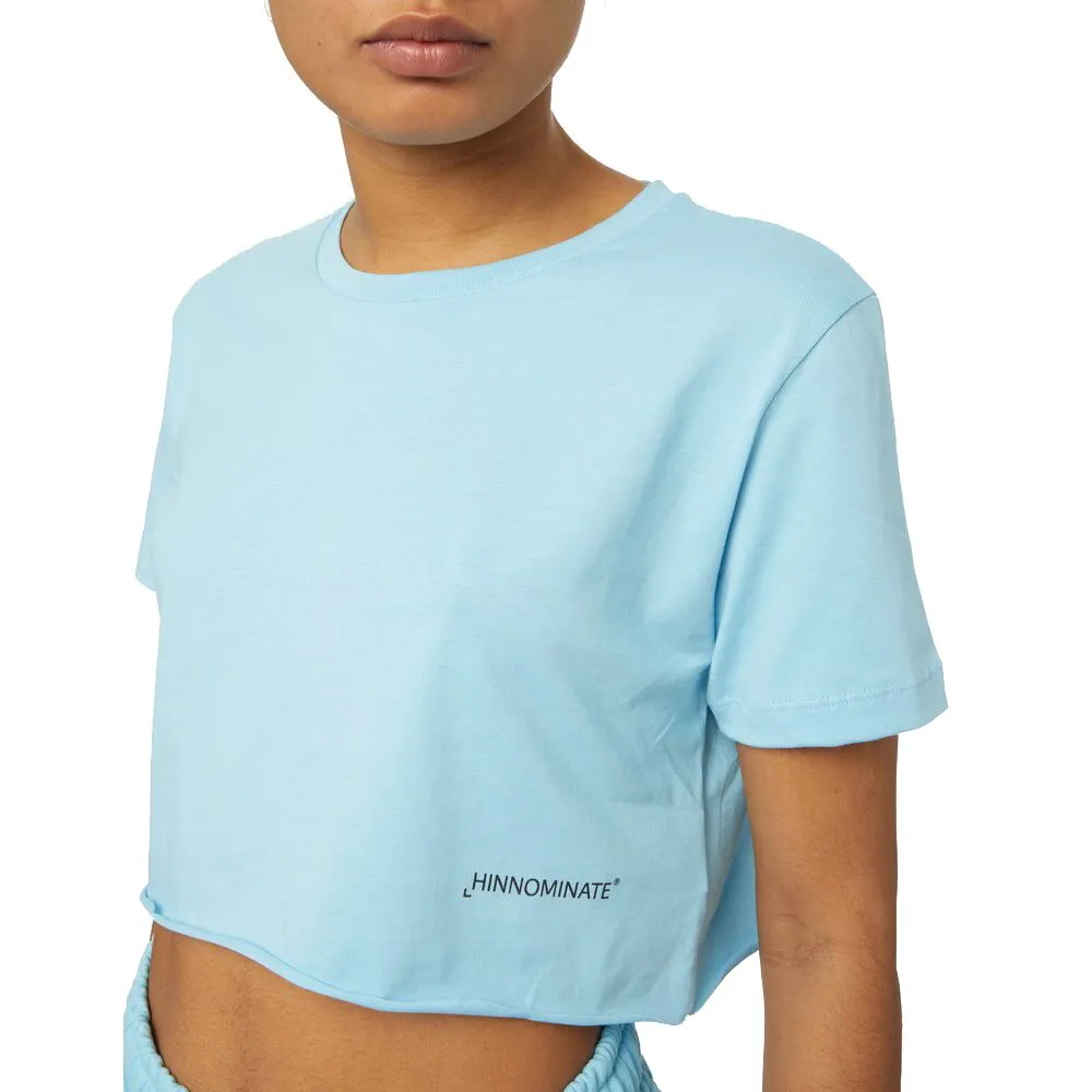 Elegant Light Blue Cotton Tee sold by Louxly product image thumbnail 3