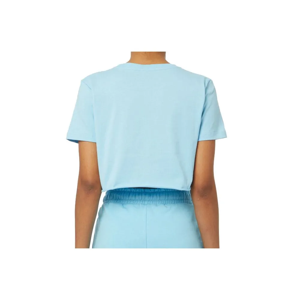 Elegant Light Blue Cotton Tee sold by Louxly product image thumbnail 2