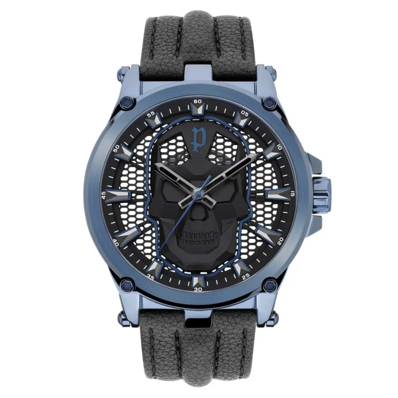 Blue Men Watch made by Louxly