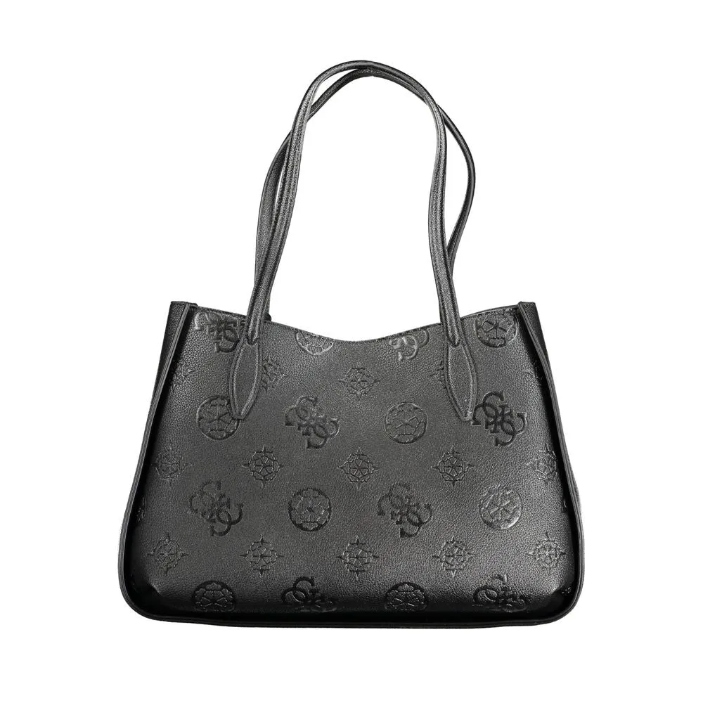 Black Polyethylene Handbag sold by Louxly product image thumbnail 2