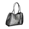 Black Polyethylene Handbag sold by Louxly