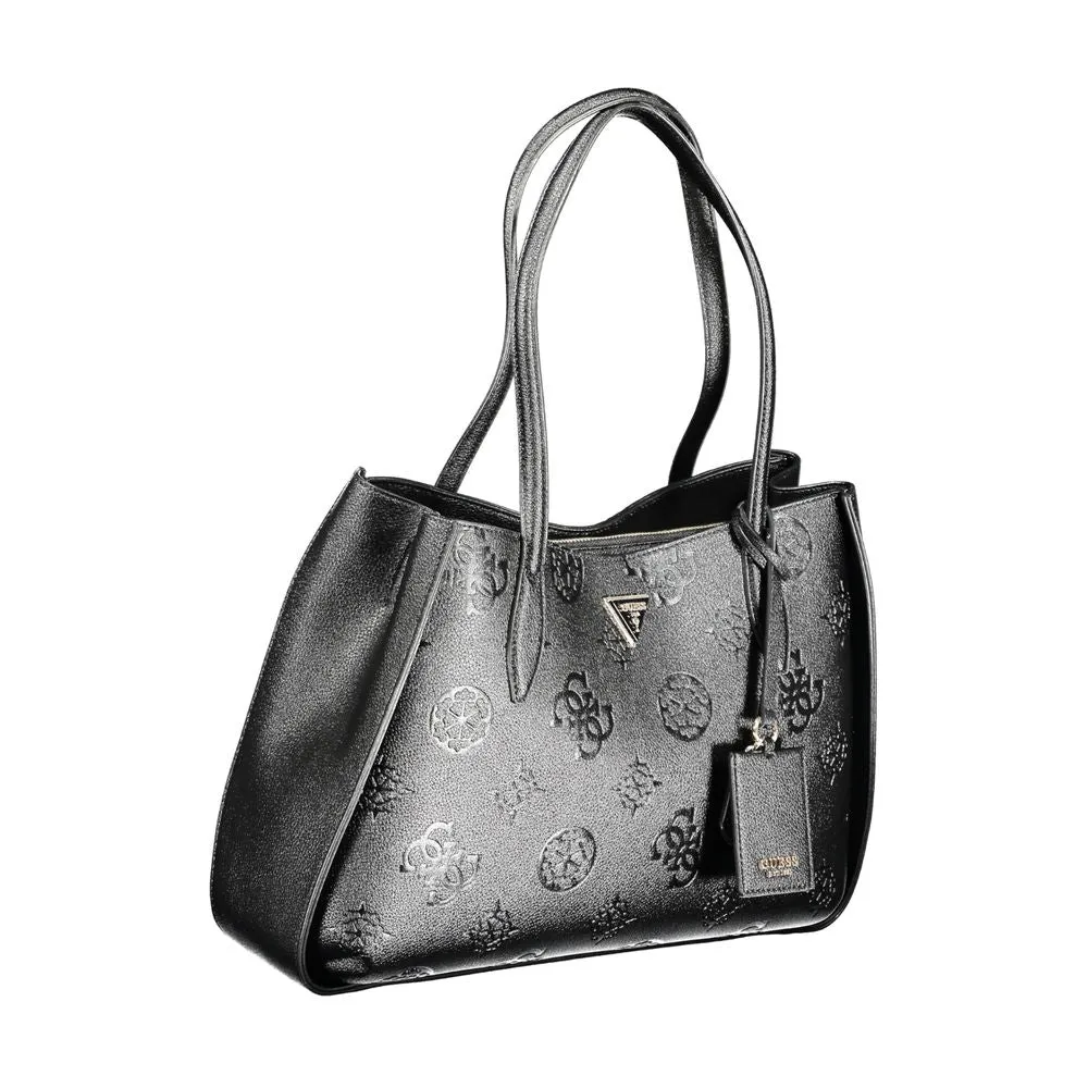 Black Polyethylene Handbag sold by Louxly product image thumbnail 3