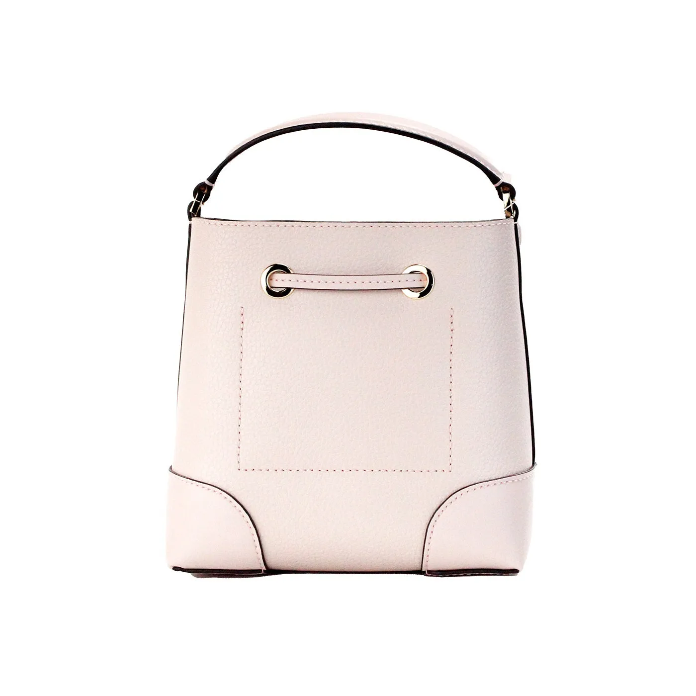 Mercer Small Powder Blush Pebble Leather Bucket Crossbody Bag Purse sold by Louxly product image thumbnail 3