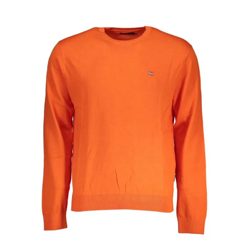 Pink Long Sleeve Crew Neck Cotton Sweater sold by Louxly