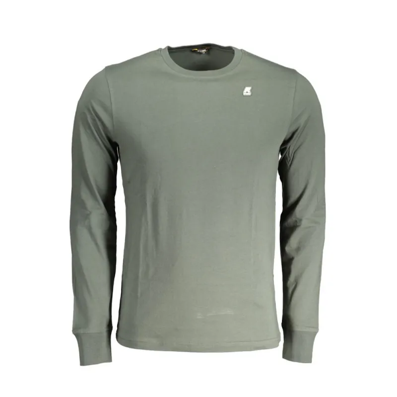 Green Cotton T-Shirt sold by Louxly