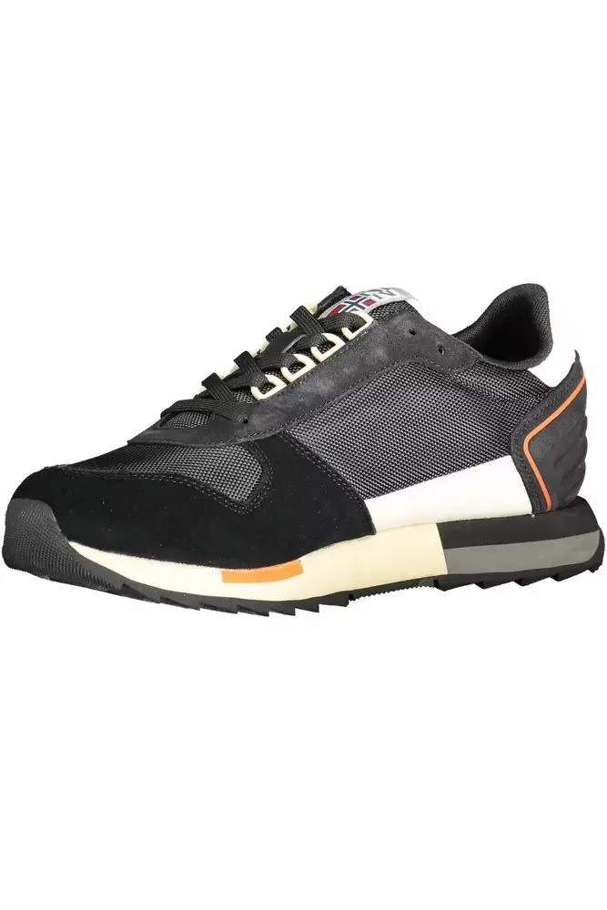 Black Leather Men Sneaker sold by Louxly product image thumbnail 3