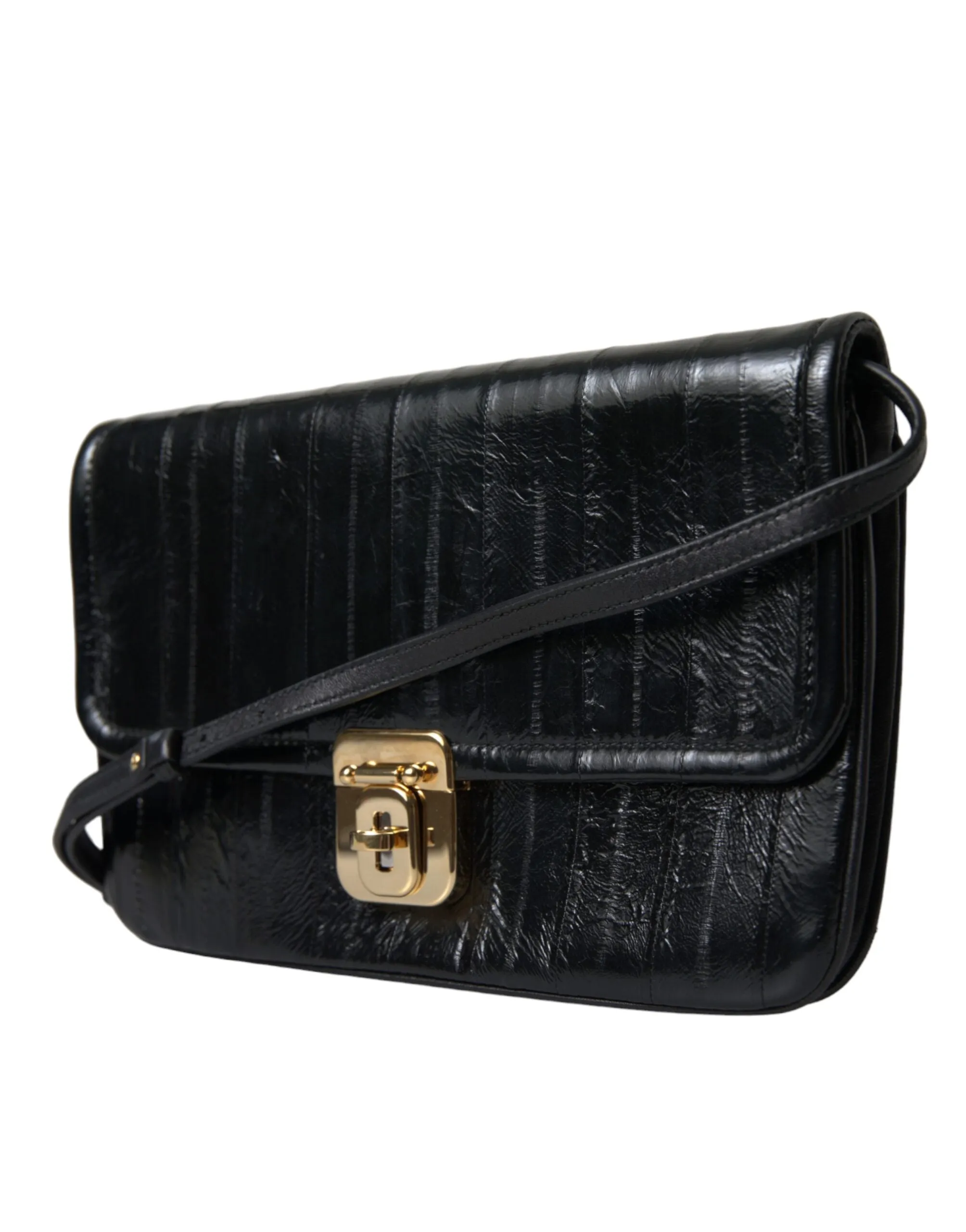 Elegant Eelskin Leather Shoulder Bag sold by Louxly product image thumbnail 2