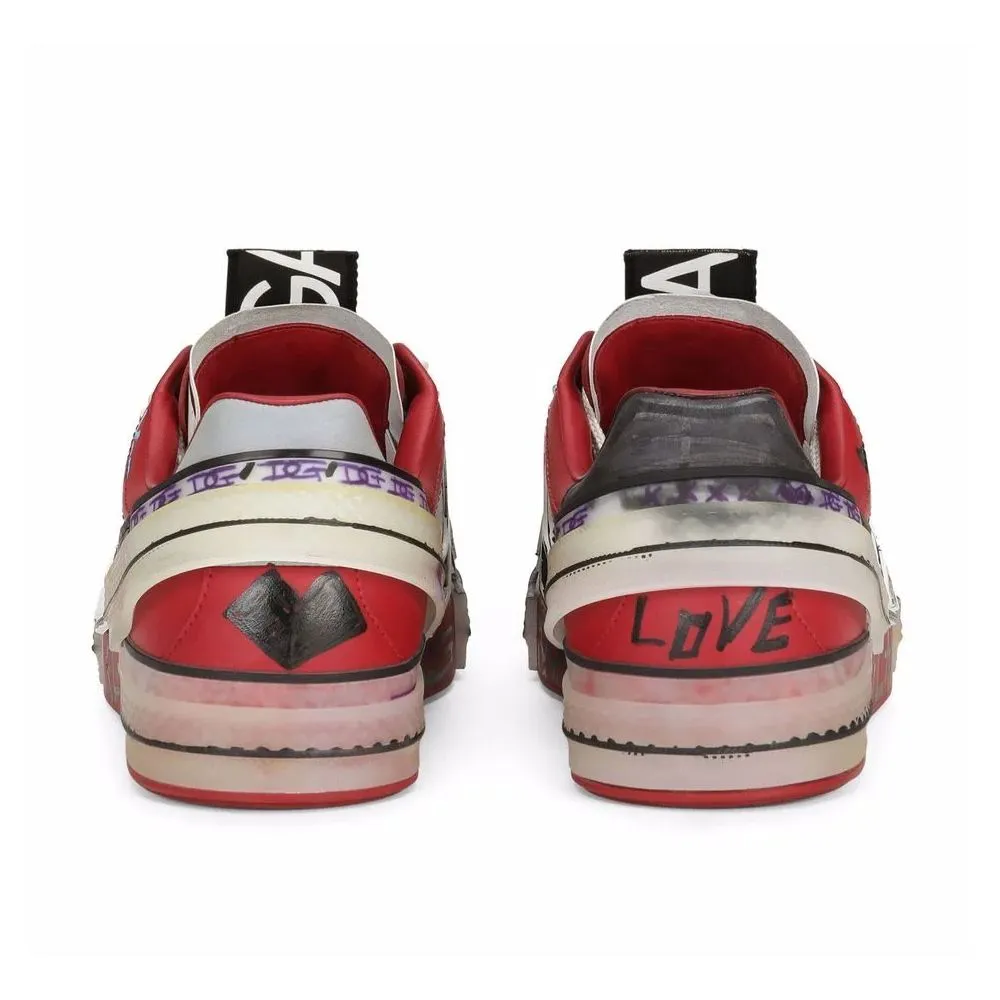 Red Cotton Sneaker sold by Louxly product image thumbnail 4