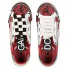Red Cotton Sneaker sold by Louxly