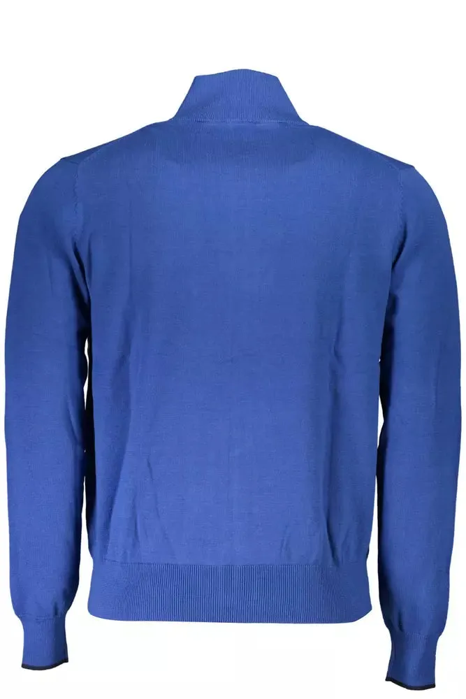 Blue Organic Cotton Men Sweater sold by Louxly product image thumbnail 2